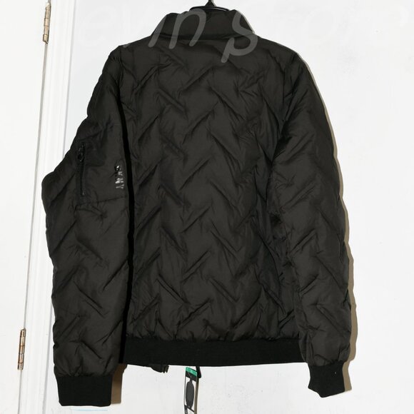 Black NWT DKNY Men’s Puffer‎ Jacket - Picture 5 of 6